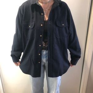 Vintage Navy blue Pendleton